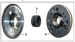 MARŞ DEBRİYAJ KOMPLESİ (125 CC SCT)