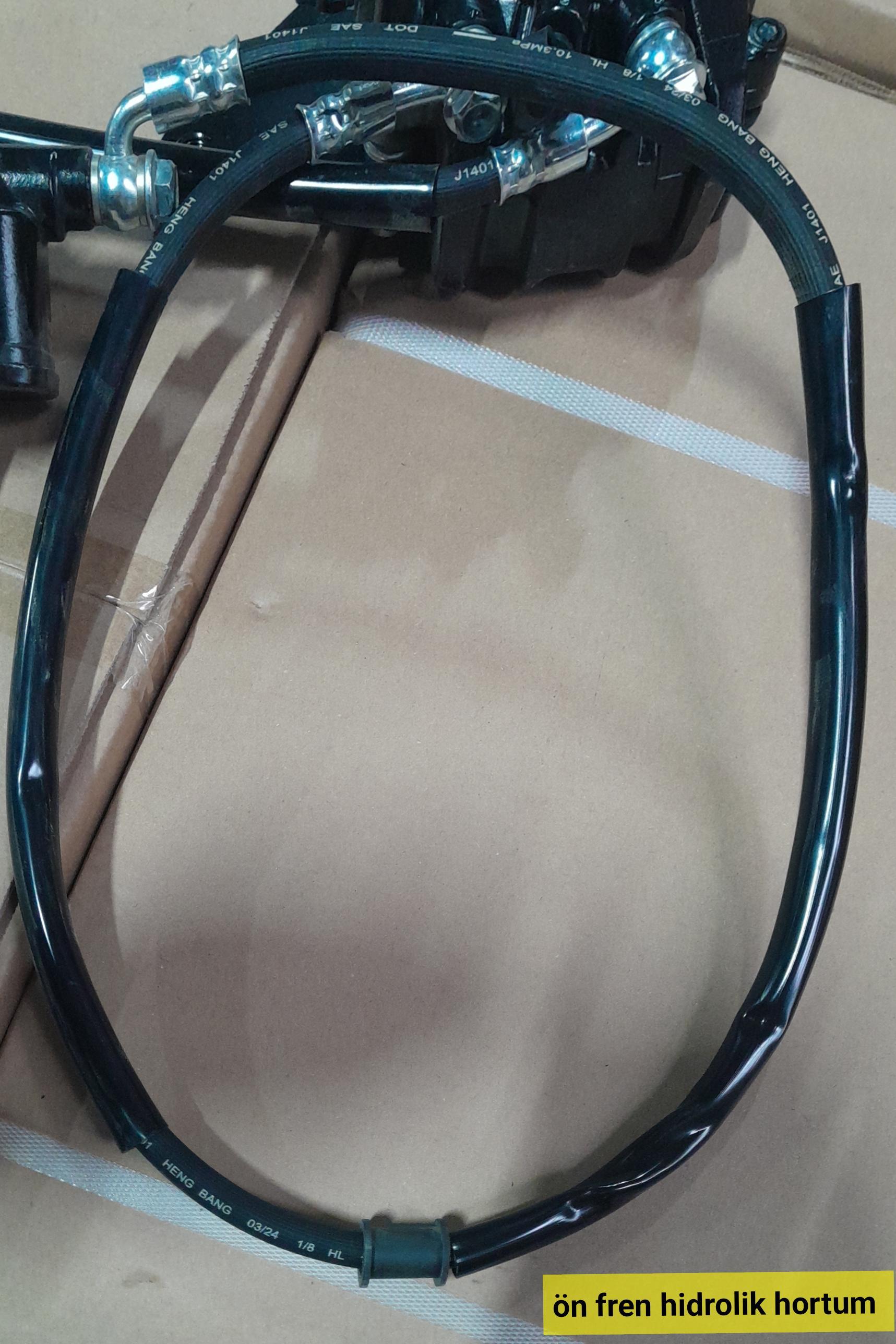 APX3 ÖN DİSK FREN HİDROLİK HORTUM UZUN 98 CM