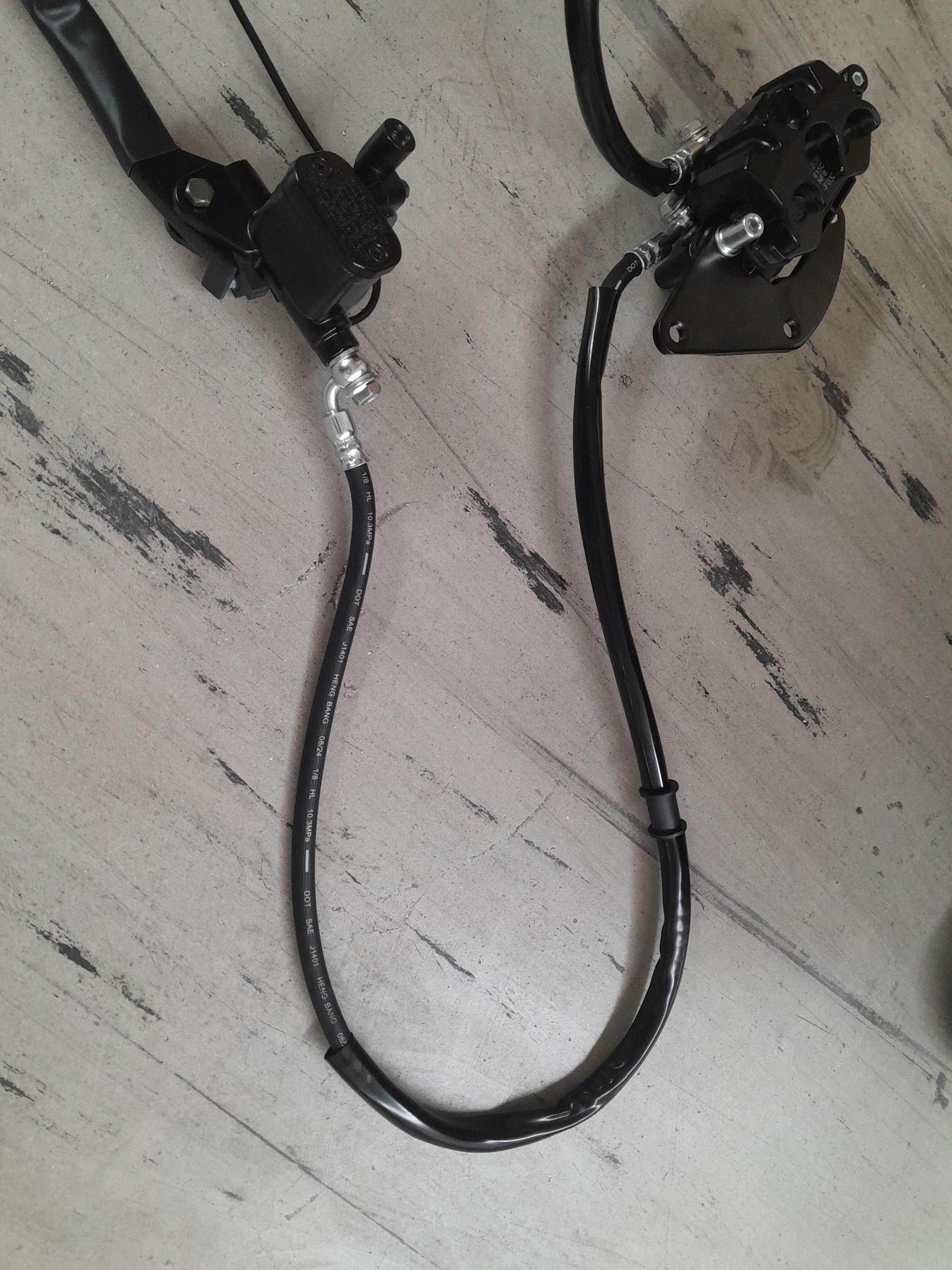 ÖN DİSK FREN HİDROLİK HORTUM 95 CM